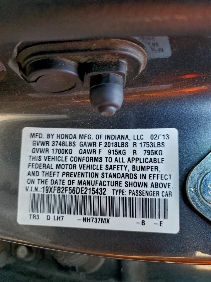 2013 HONDA CIVIC LX photo 12