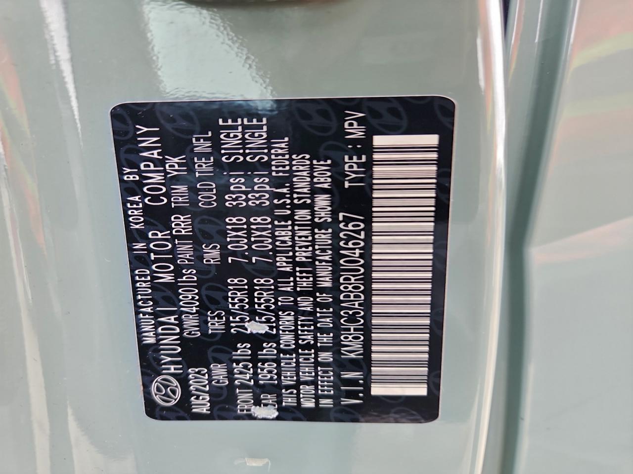 2024 HYUNDAI KONA SEL photo 13