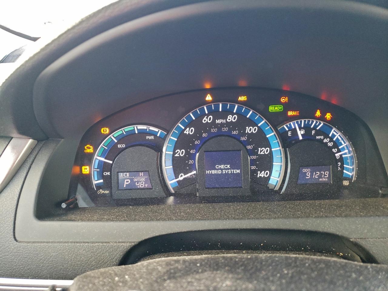2013 TOYOTA CAMRY HYBRID photo 9