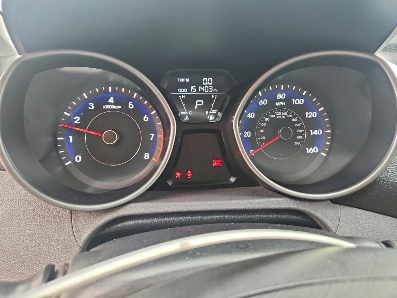 2012 HYUNDAI ELANTRA GLS photo 9
