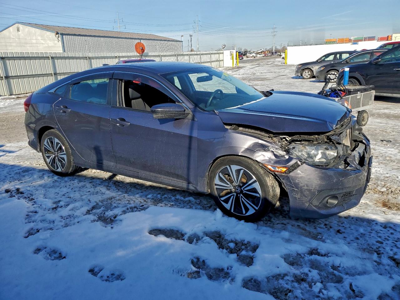 2017 HONDA CIVIC EX photo 4