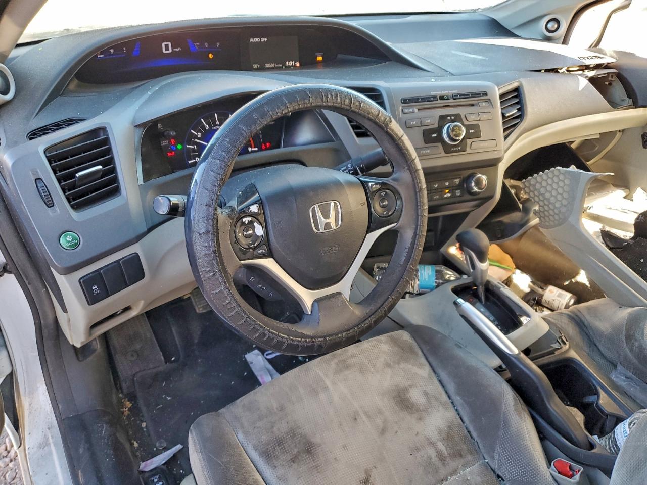 2012 HONDA CIVIC EX photo 8