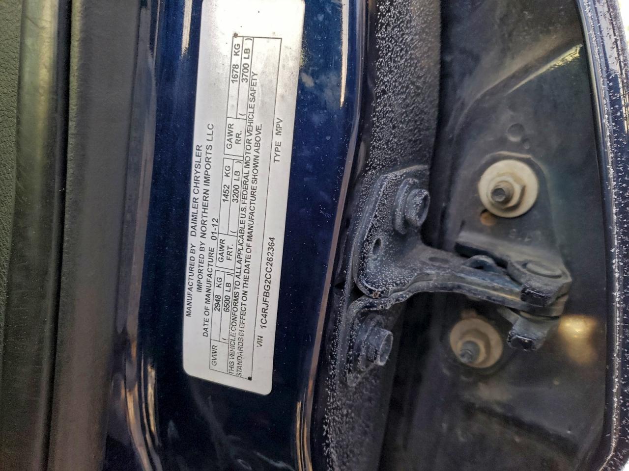 2012 JEEP GRAND CHEROKEE LIMITED photo 25