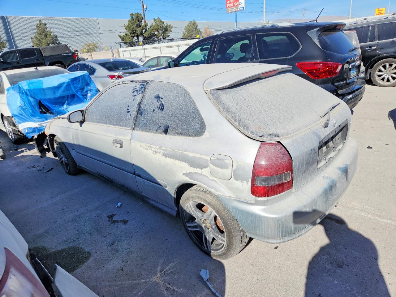 1999 HONDA CIVIC DX photo 2