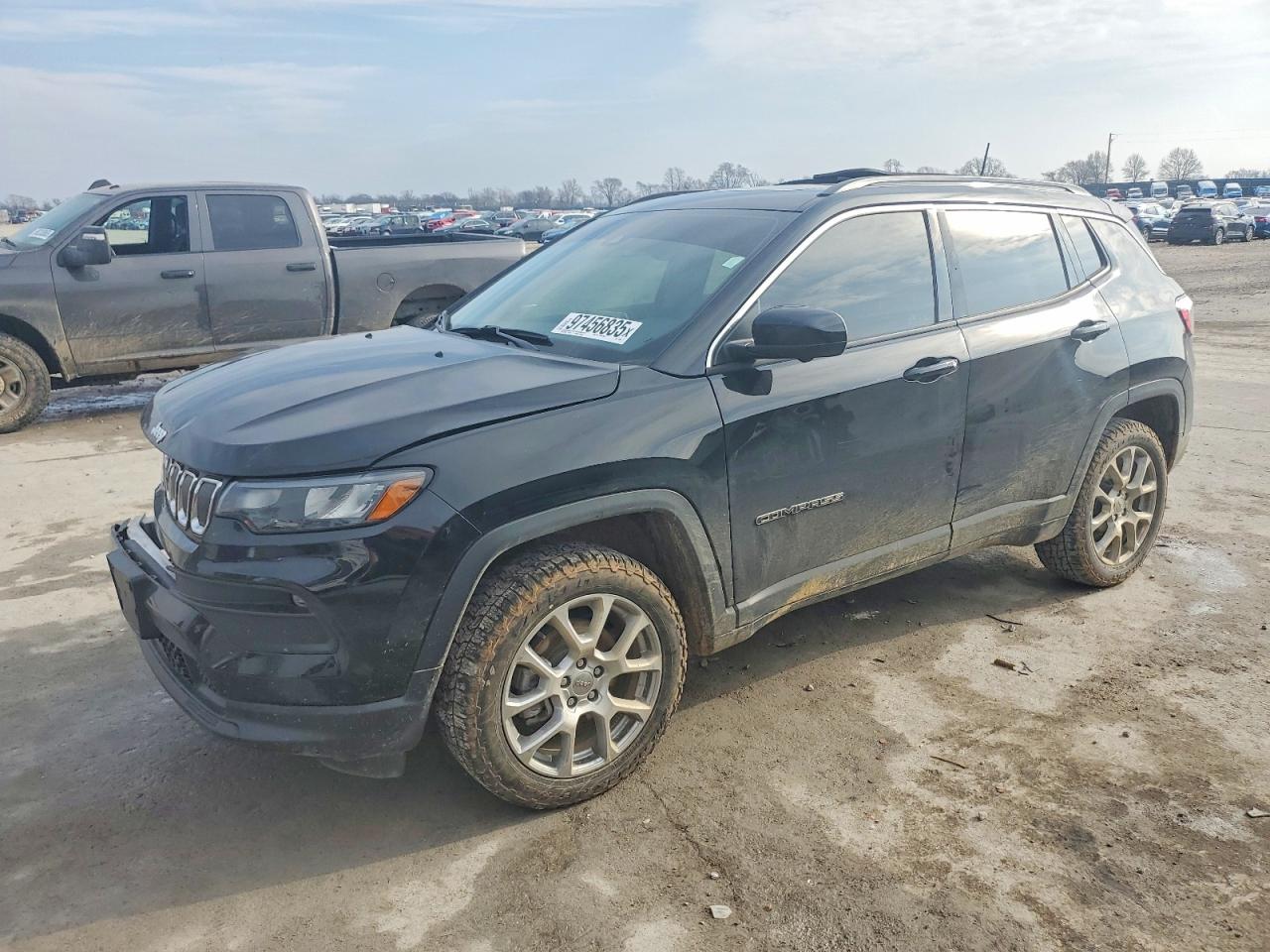 2022 JEEP COMPASS LATITUDE LUX — FRONT END damage — photo 1