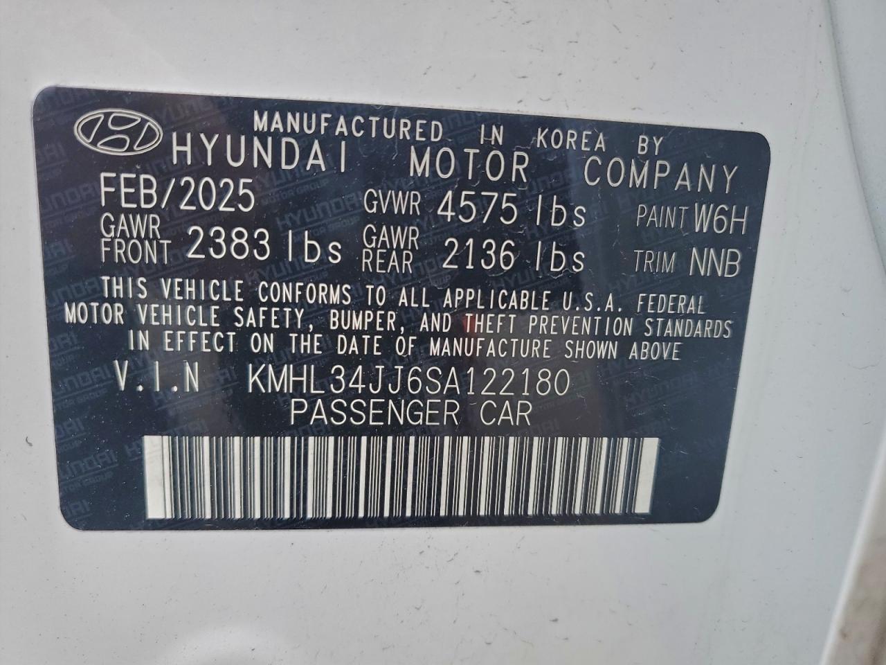 2025 HYUNDAI SONATA HYBRID photo 13