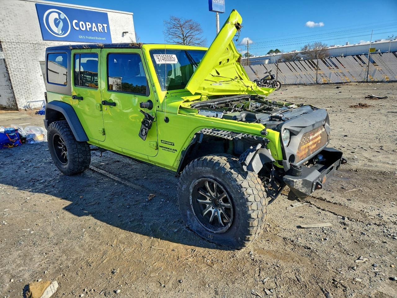 2016 JEEP WRANGLER UNLIMITED SPORT photo 4
