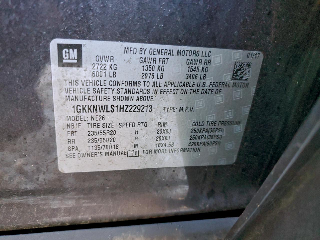 2017 GMC ACADIA SLT-2 photo 13