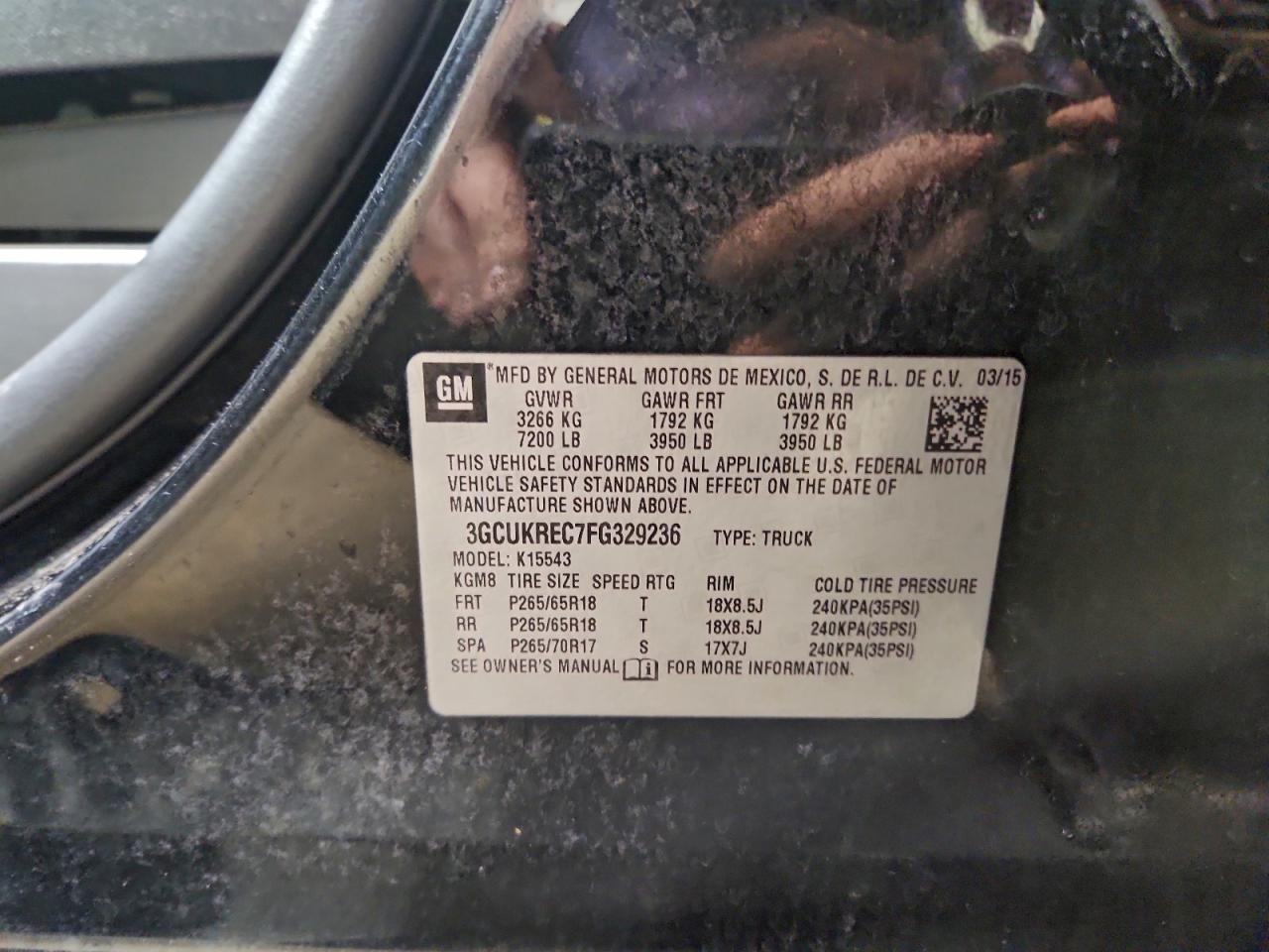 2015 CHEVROLET SILVERADO K1500 LT photo 13