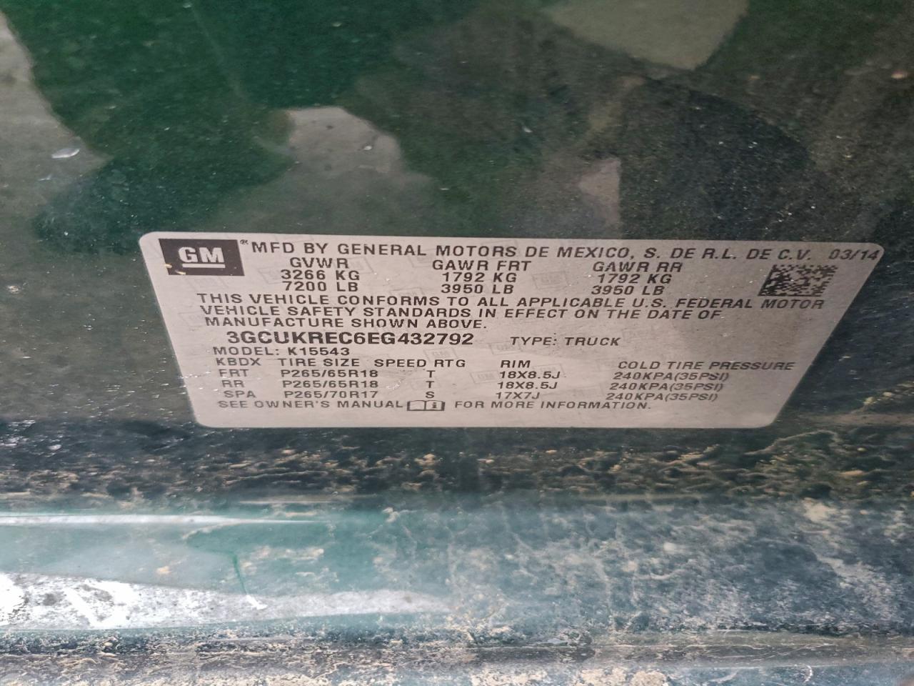 2014 CHEVROLET SILVERADO K1500 LT photo 12