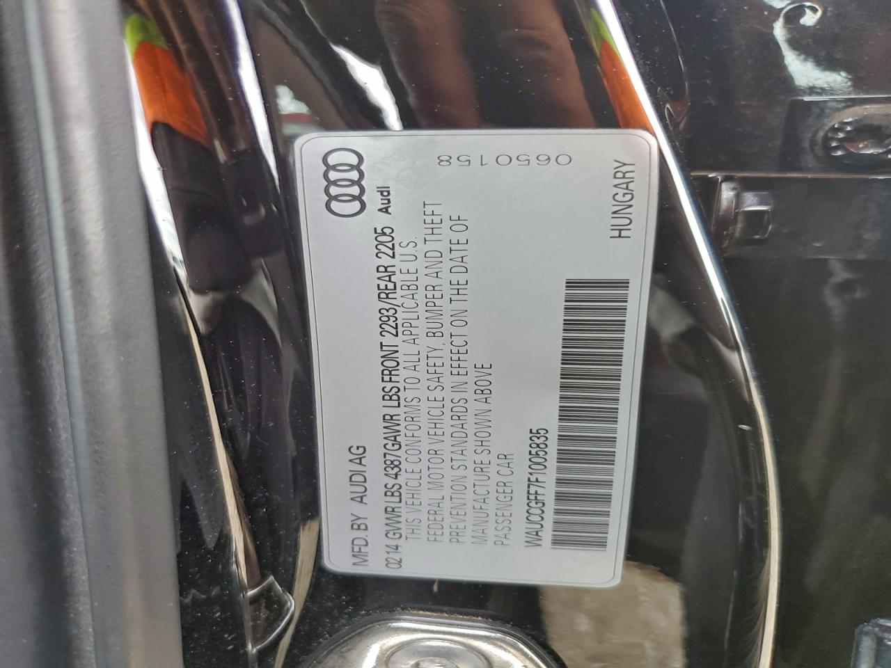 2015 AUDI A3 PREMIUM PLUS photo 12