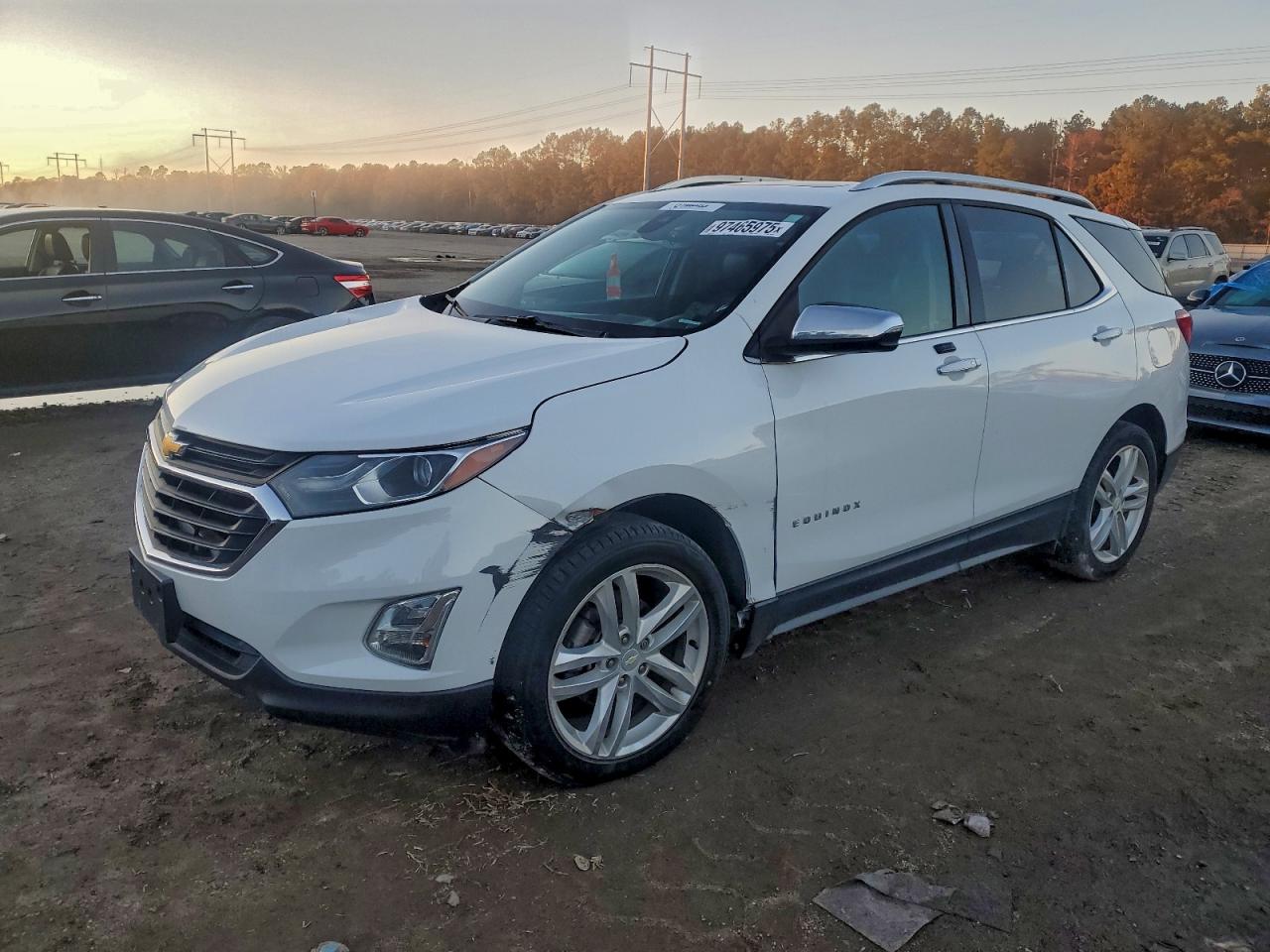 2018 CHEVROLET EQUINOX PREMIER — FRONT END damage — photo 1