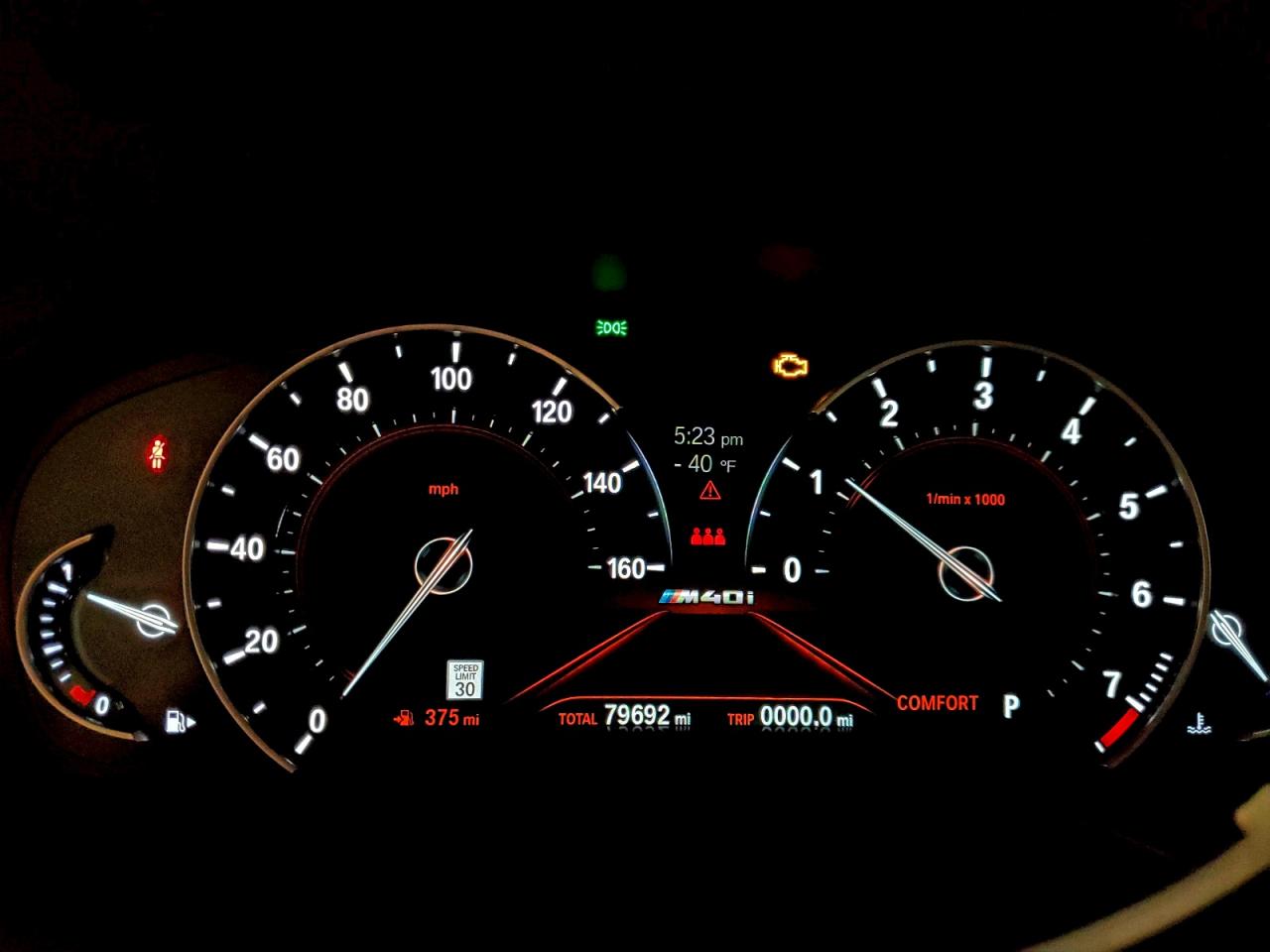 2019 BMW X3 XDRIVEM40I photo 9