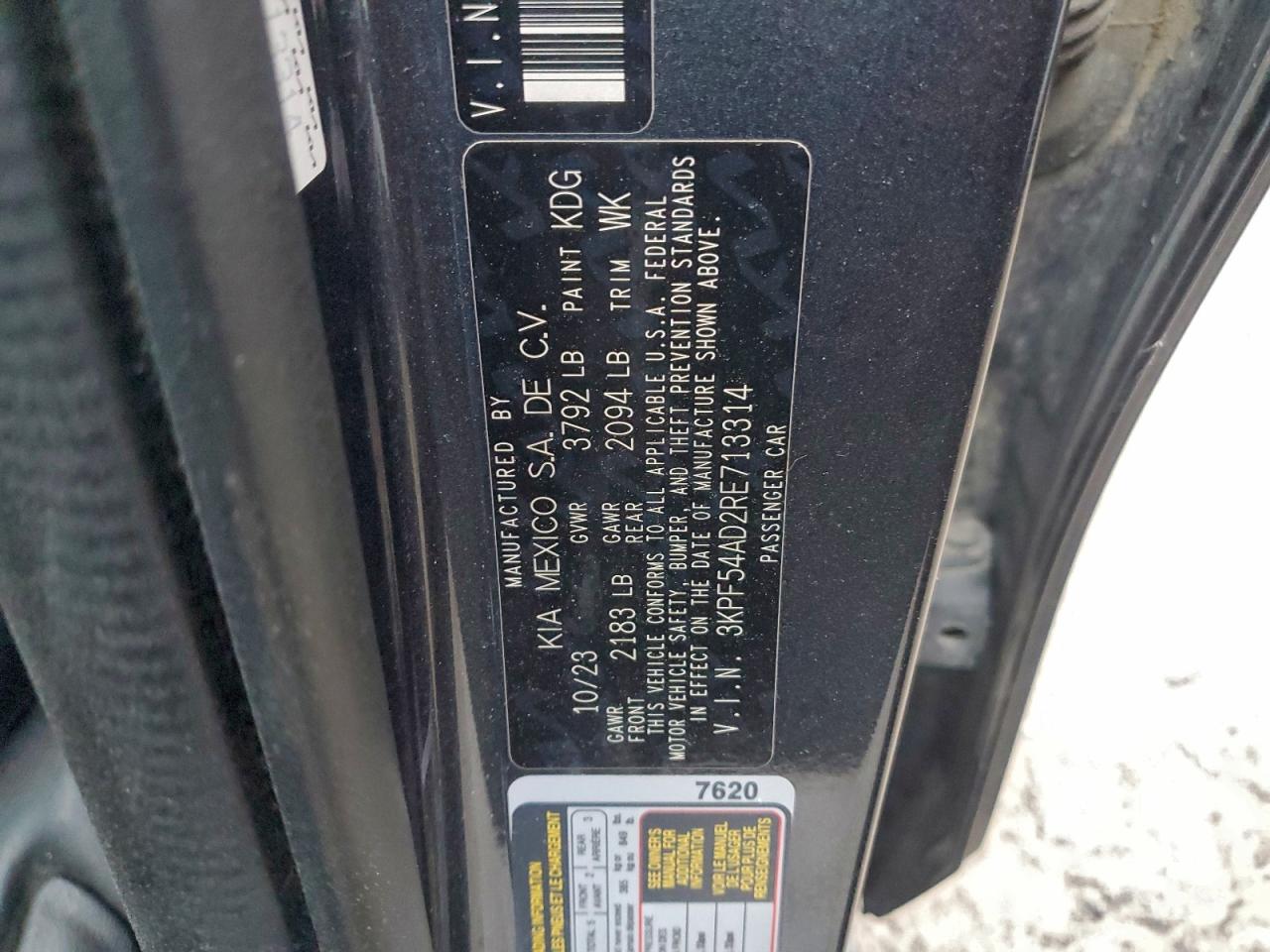 2024 KIA FORTE GT LINE photo 34