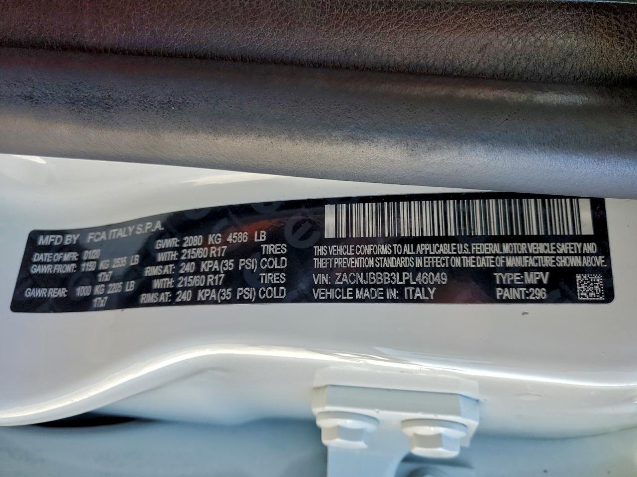 2020 JEEP RENEGADE LATITUDE photo 13