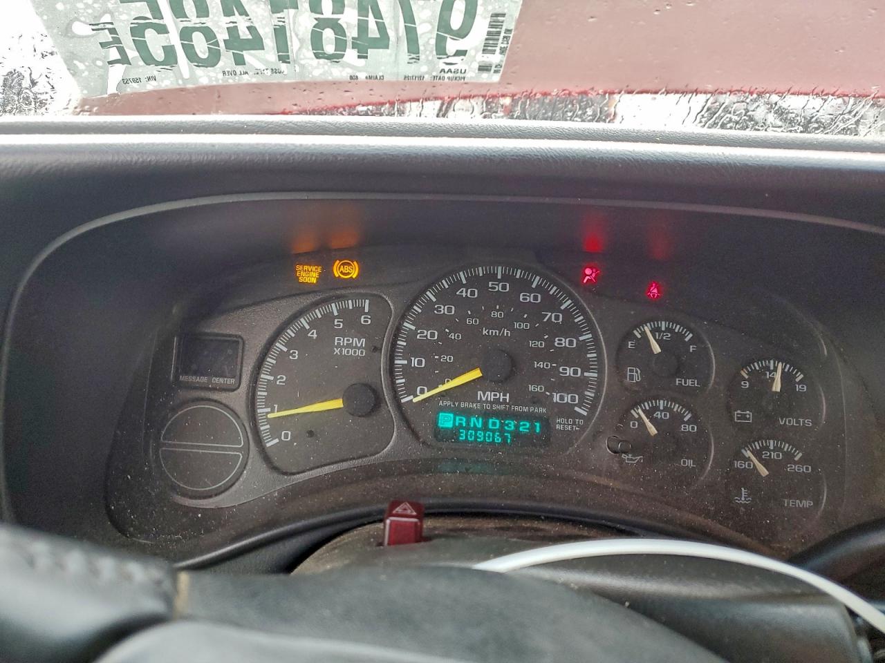 2000 CHEVROLET TAHOE C1500 photo 9