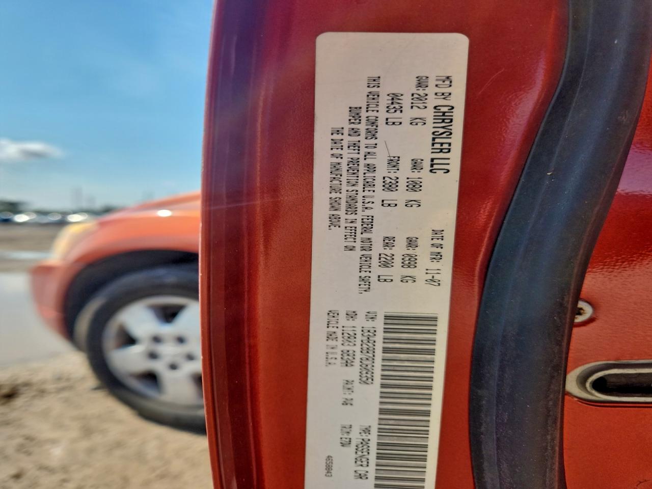 2008 DODGE CALIBER photo 12