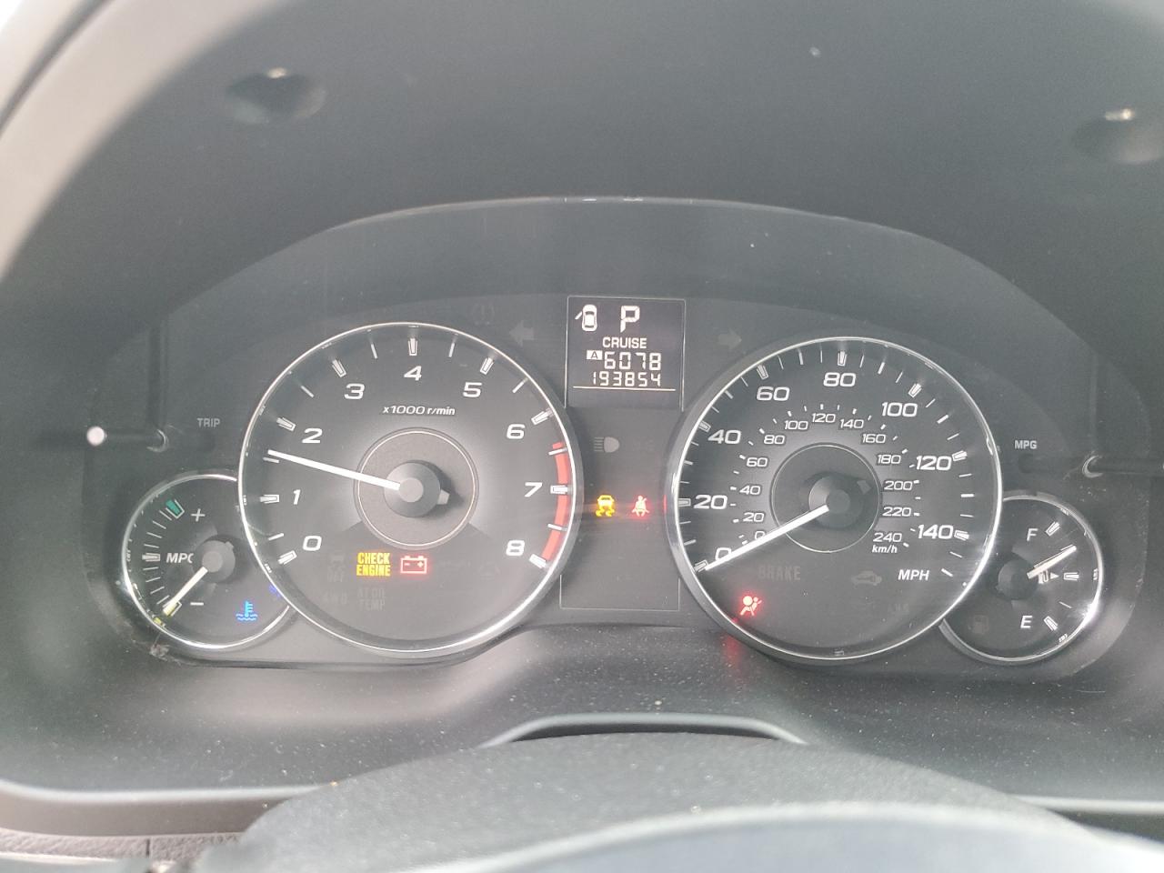 2012 SUBARU OUTBACK 2.5I PREMIUM photo 9