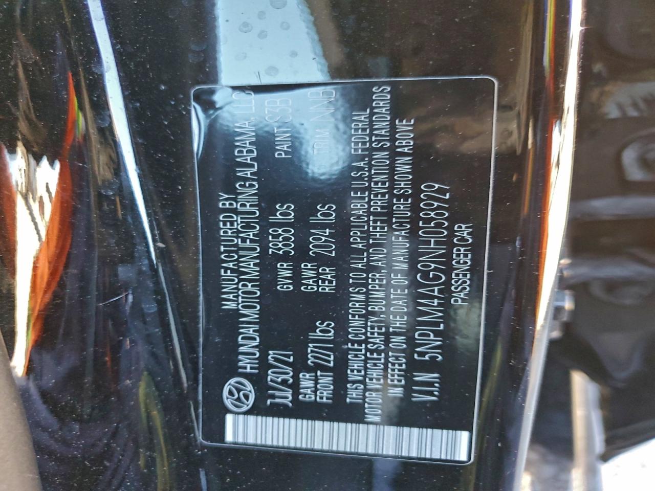 2022 HYUNDAI ELANTRA SEL photo 12
