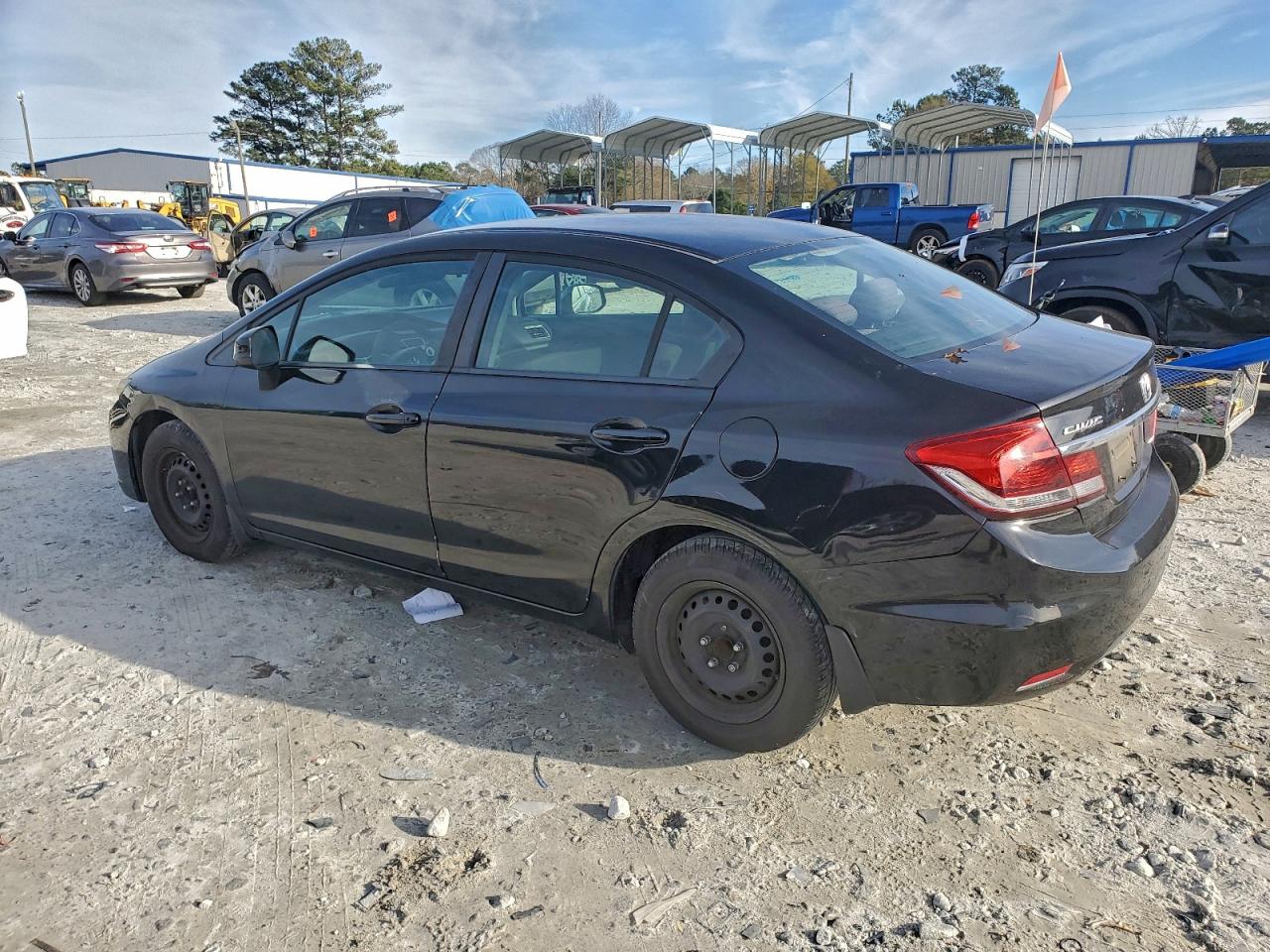 2013 HONDA CIVIC LX photo 2