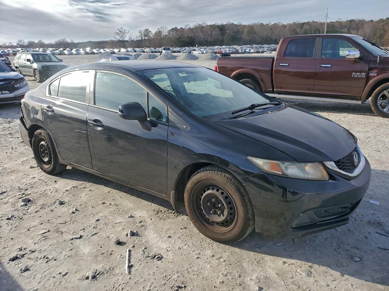 2013 HONDA CIVIC LX photo 4