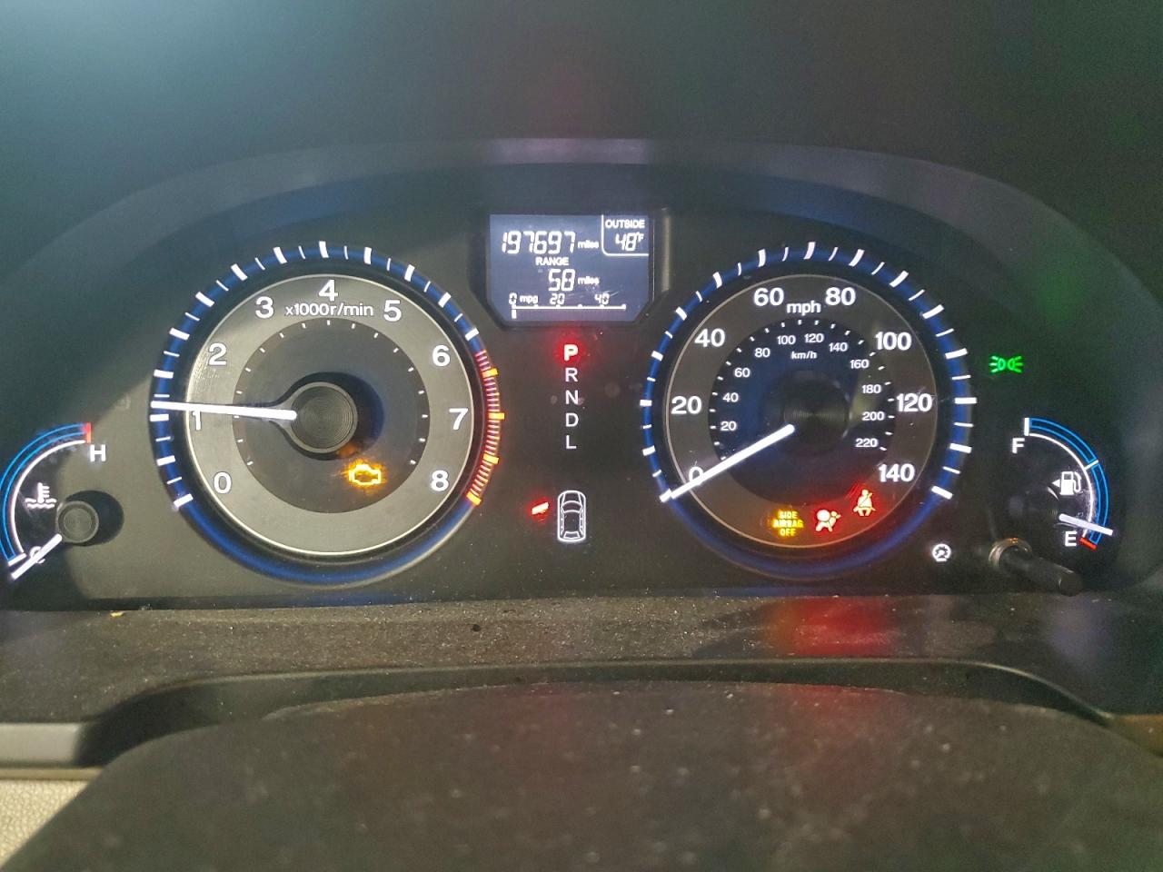 2012 HONDA ODYSSEY EXL photo 9