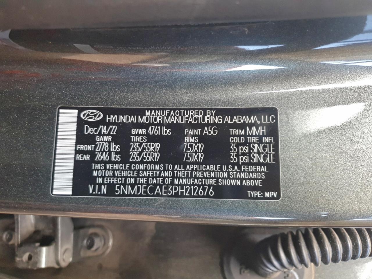 2023 HYUNDAI TUCSON LIMITED photo 13