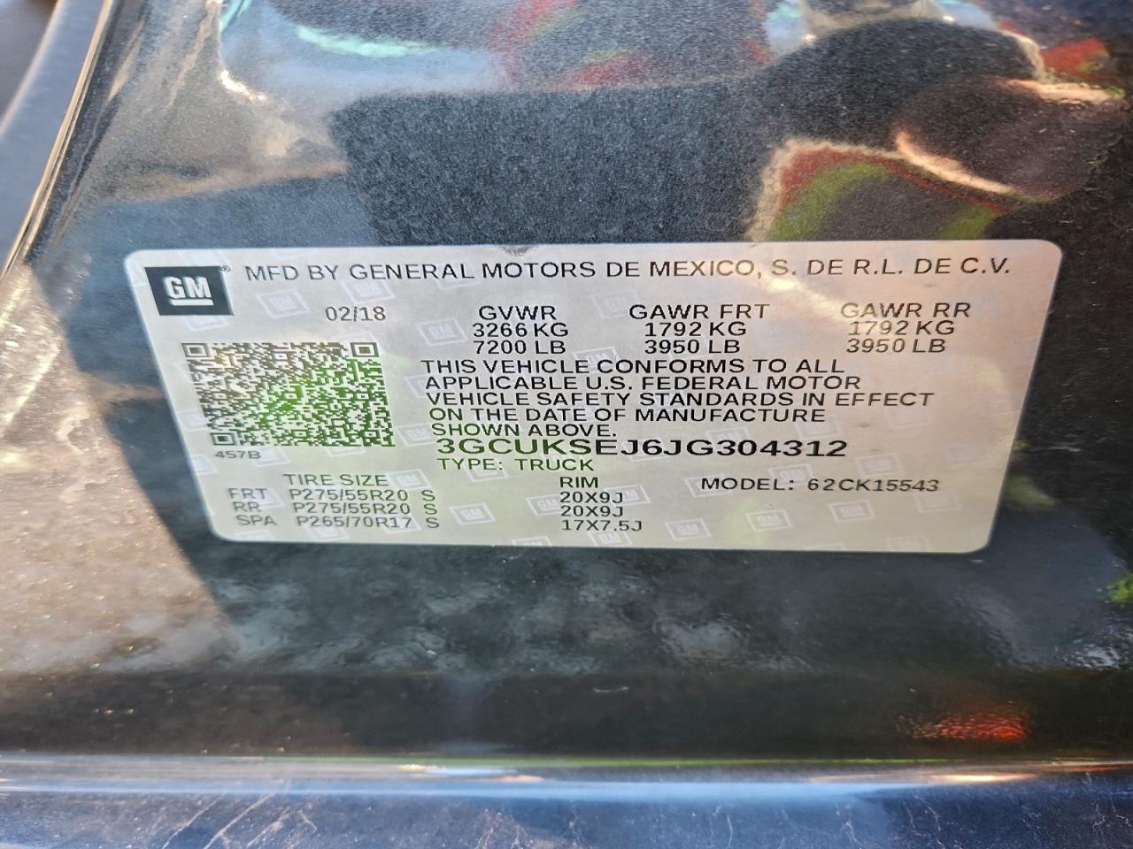 2018 CHEVROLET SILVERADO K1500 LTZ photo 12