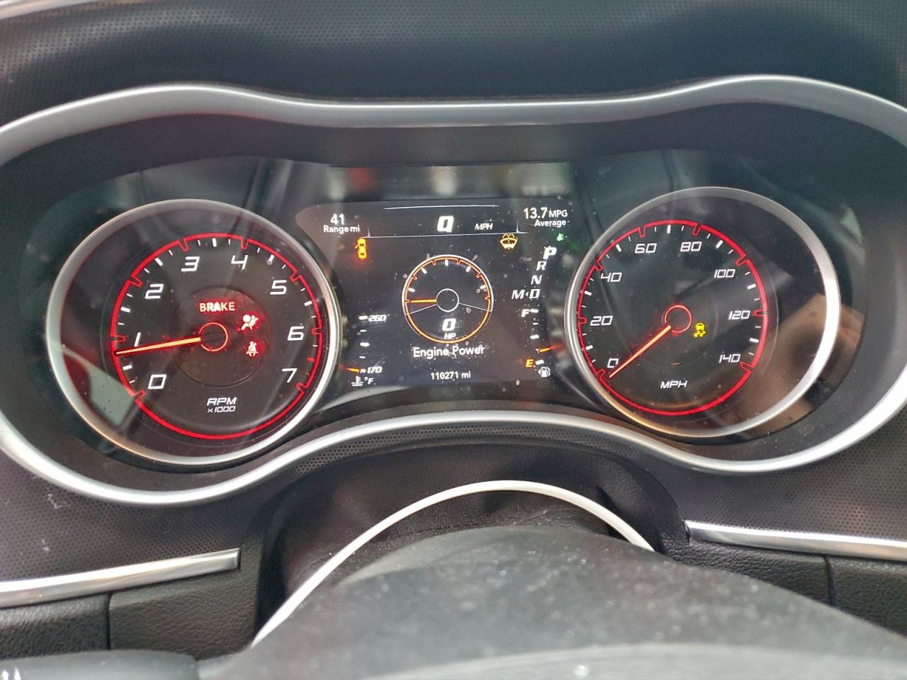 2017 DODGE CHARGER SXT photo 9