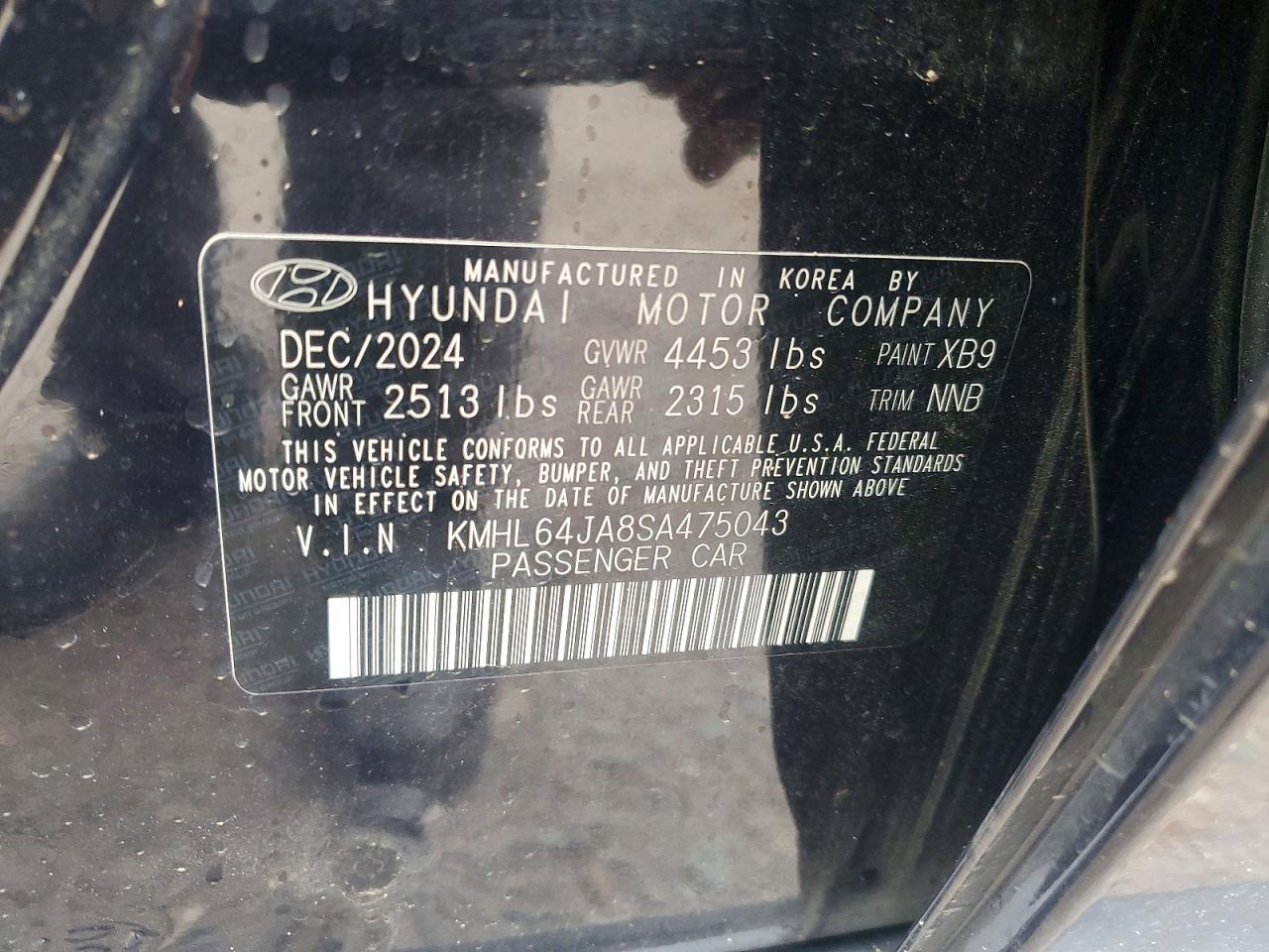 2025 HYUNDAI SONATA SEL photo 12
