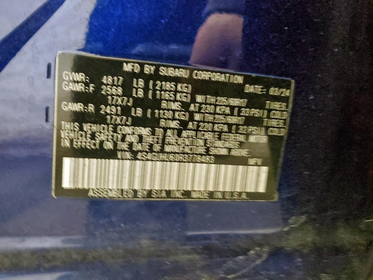 2024 SUBARU CROSSTREK WILDERNESS photo 13