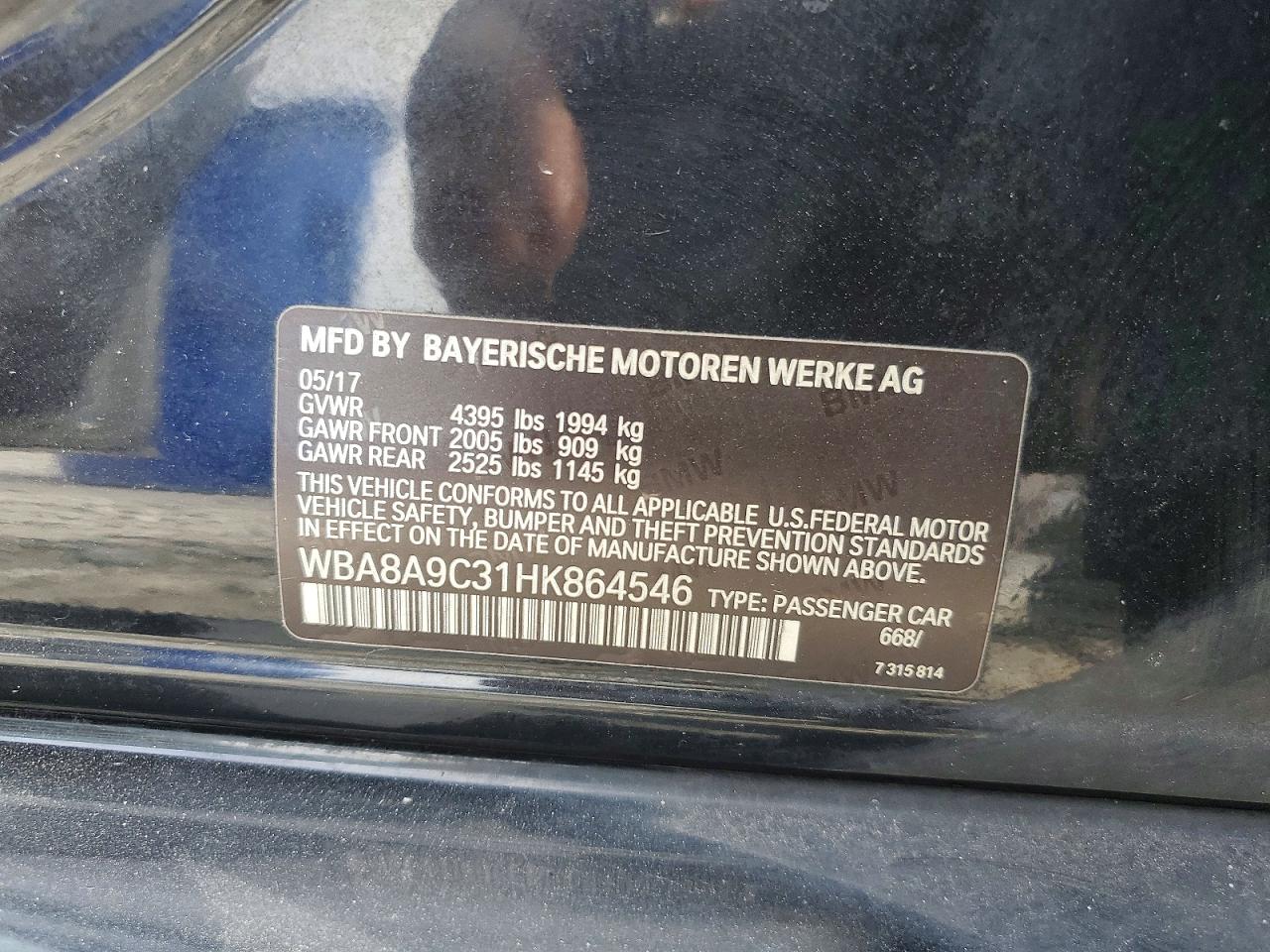 2017 BMW 320 I photo 12