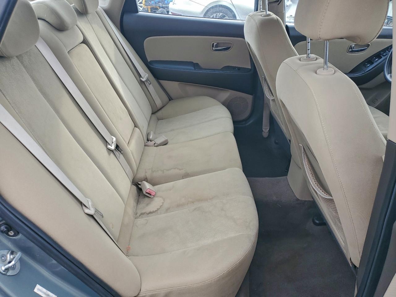 2010 HYUNDAI ELANTRA BLUE photo 10