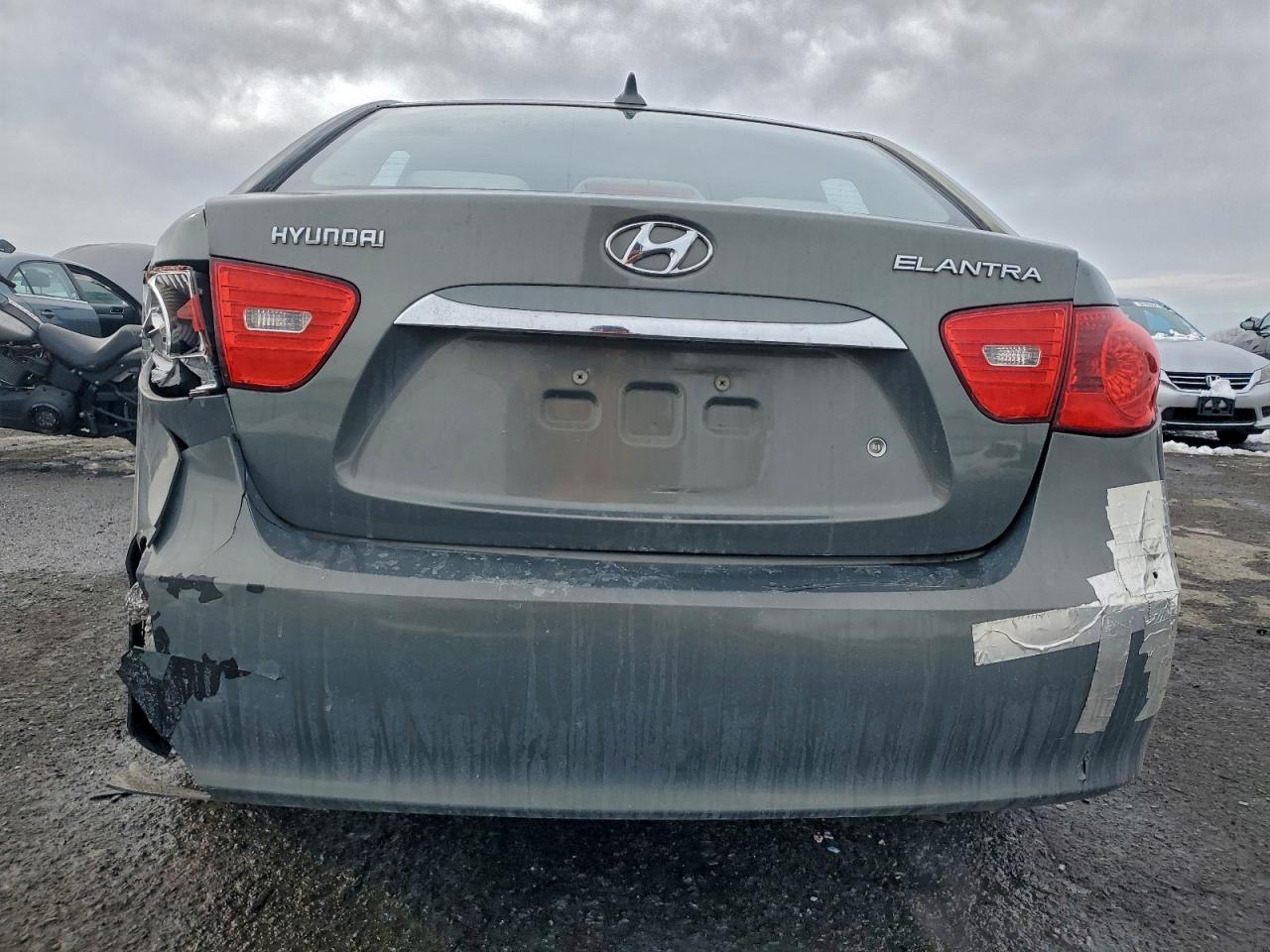 2010 HYUNDAI ELANTRA BLUE photo 6