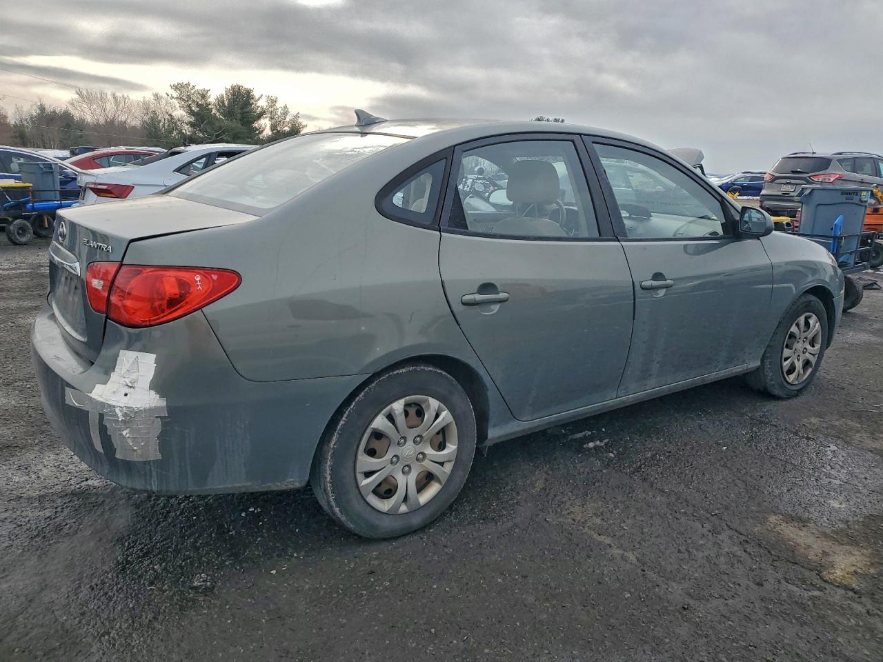 2010 HYUNDAI ELANTRA BLUE photo 3
