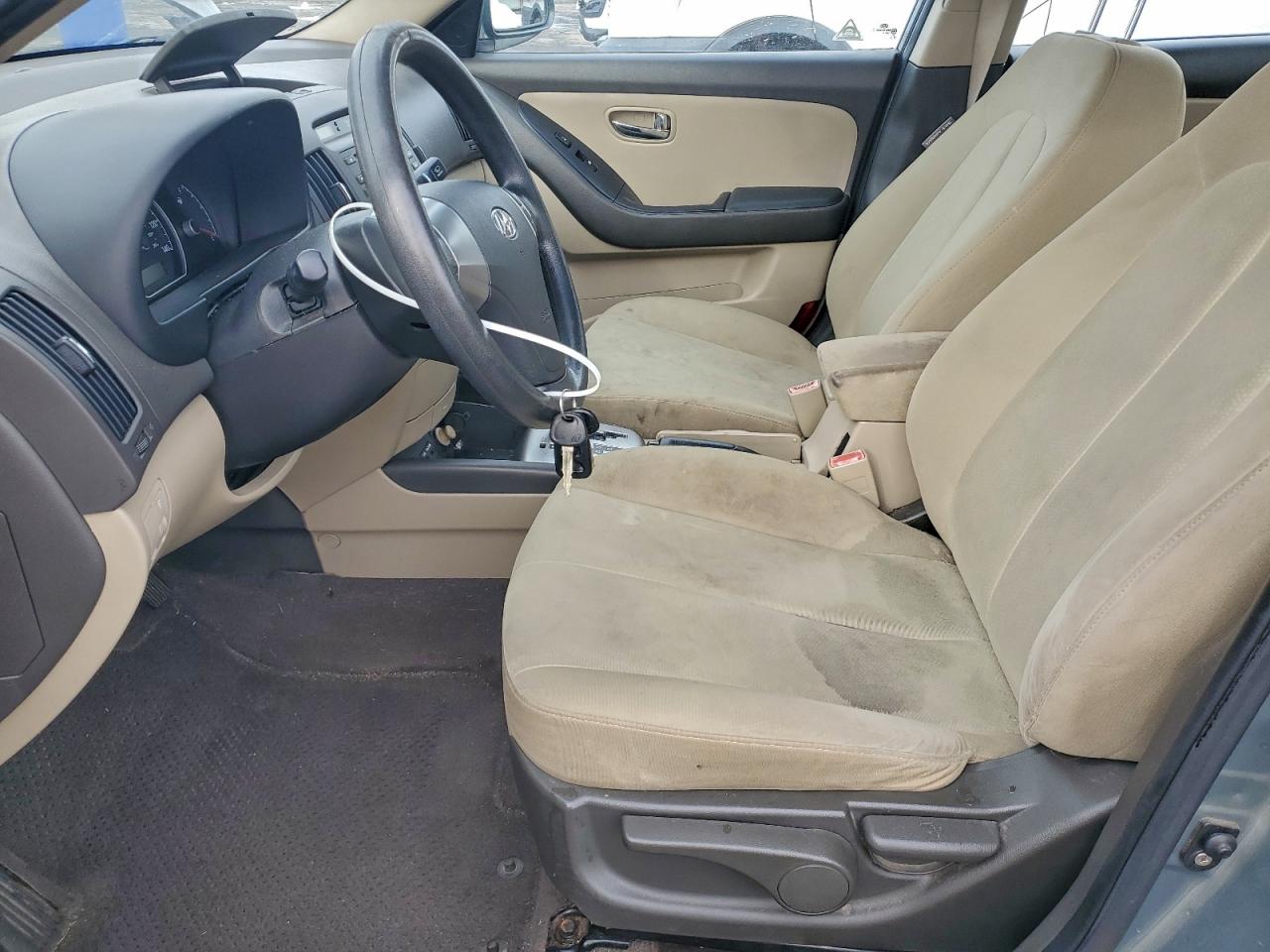 2010 HYUNDAI ELANTRA BLUE photo 7