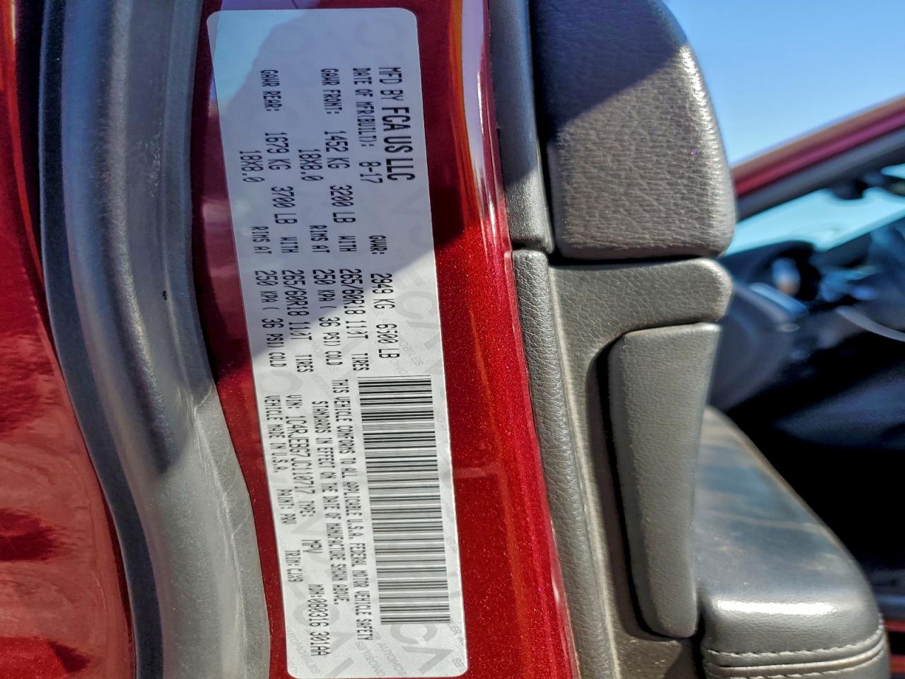2018 JEEP GRAND CHEROKEE LIMITED photo 13