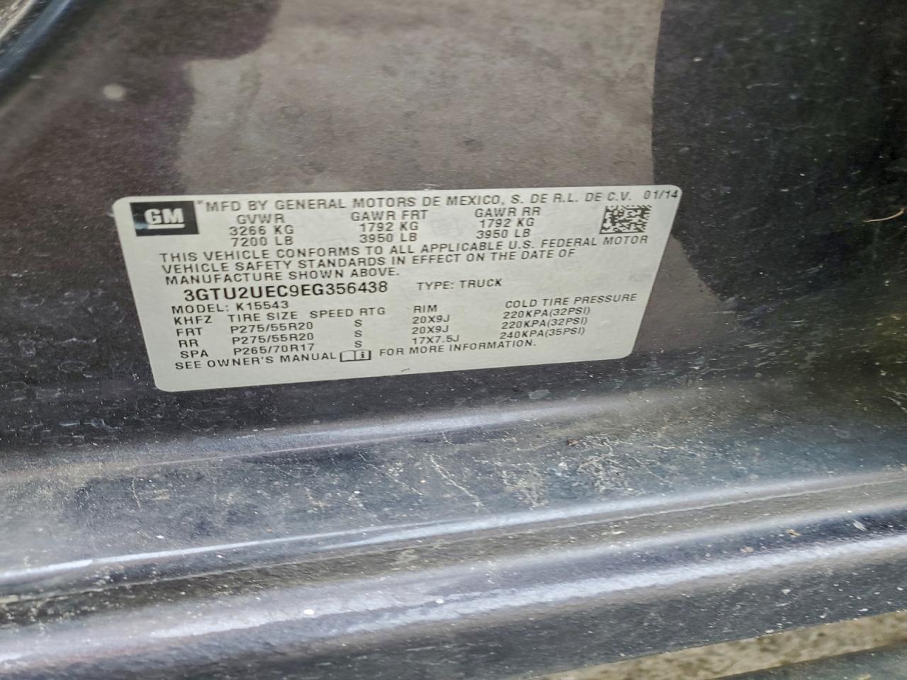 2014 GMC SIERRA K1500 SLE photo 12
