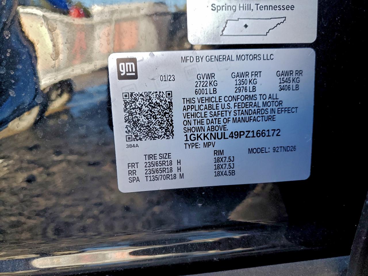 2023 GMC ACADIA SLT photo 13