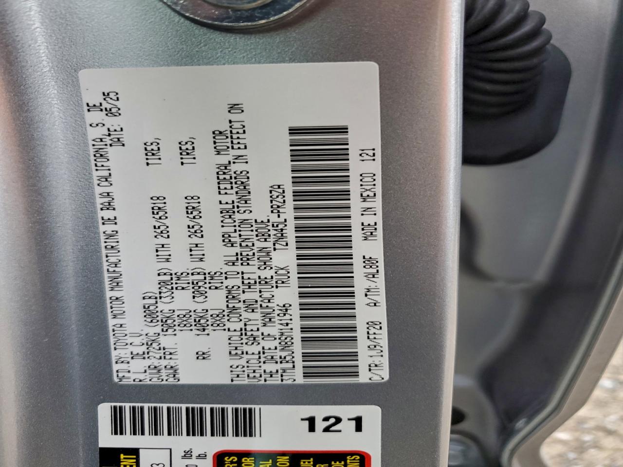 2025 TOYOTA TACOMA DOUBLE CAB photo 12