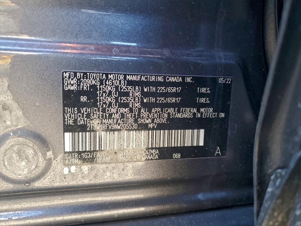 2022 TOYOTA RAV4 XLE photo 13