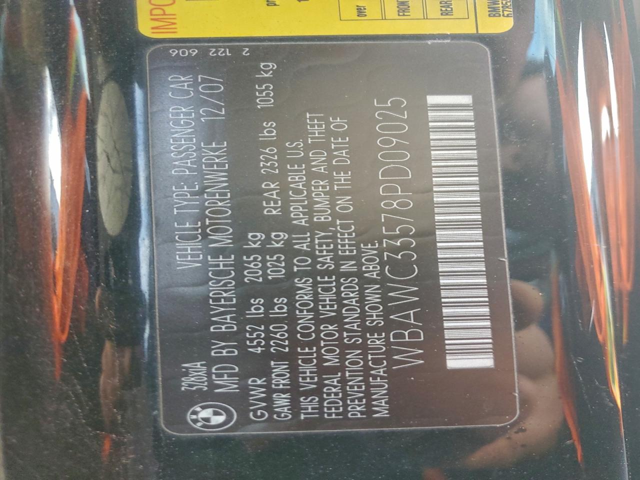 2008 BMW 328 XI photo 12
