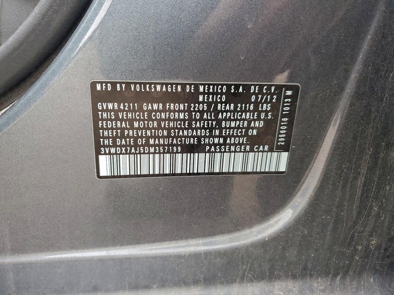 2013 VOLKSWAGEN JETTA SE photo 23