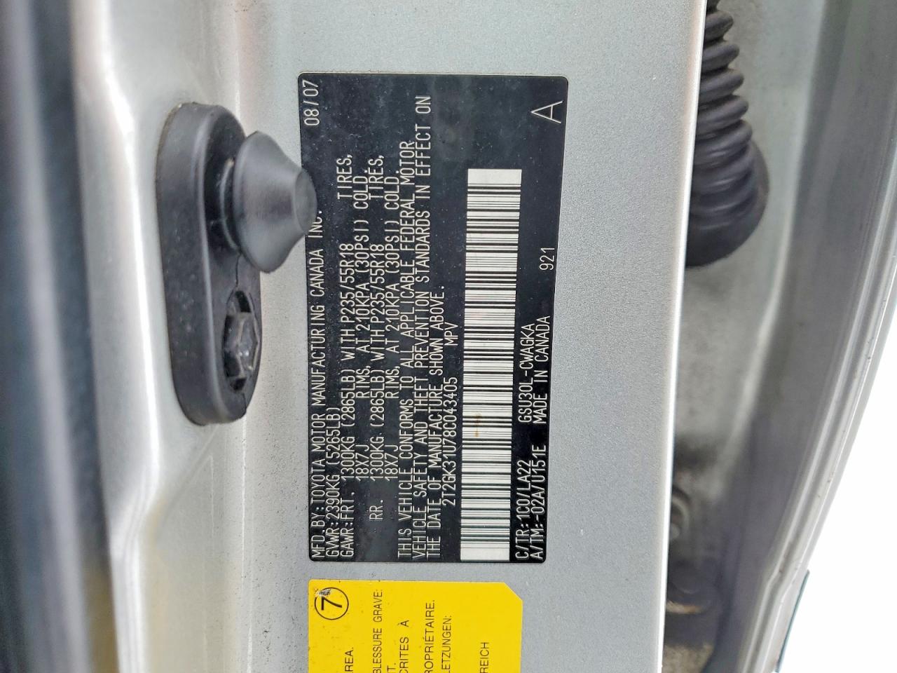 2008 LEXUS RX 350 photo 13