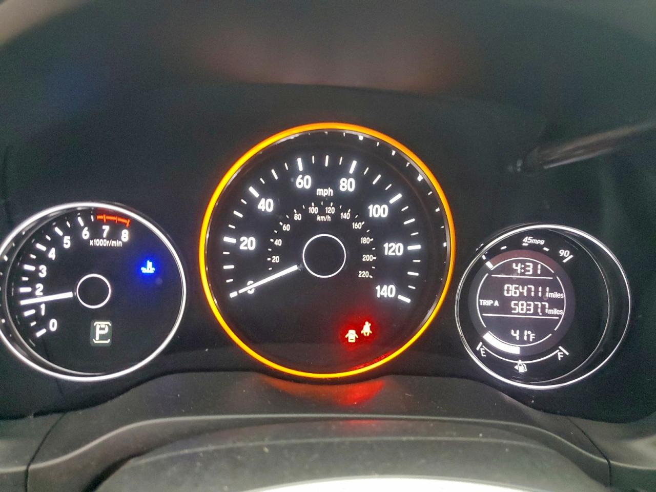 2019 HONDA HR-V LX photo 9