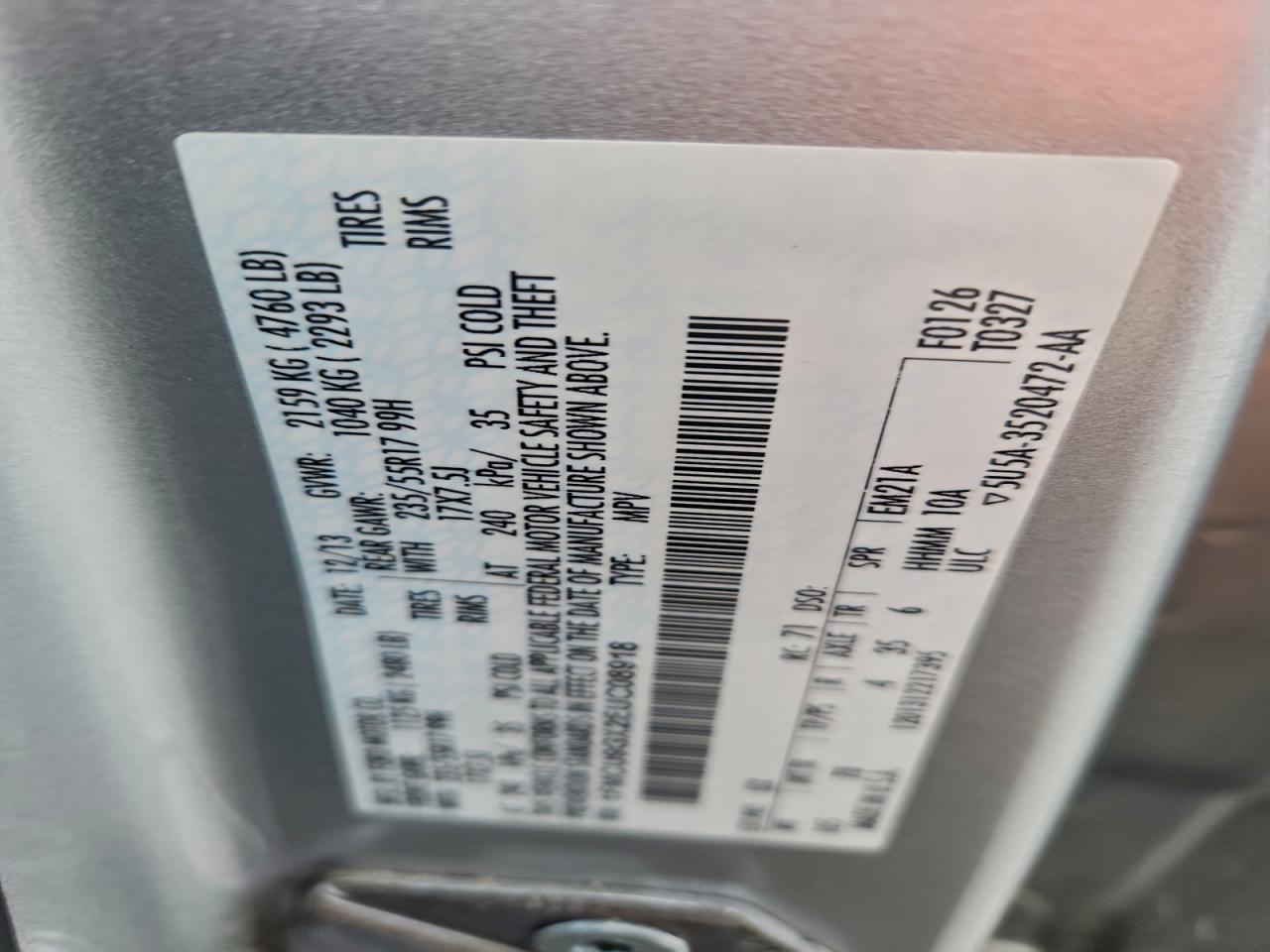 2014 FORD ESCAPE SE photo 13
