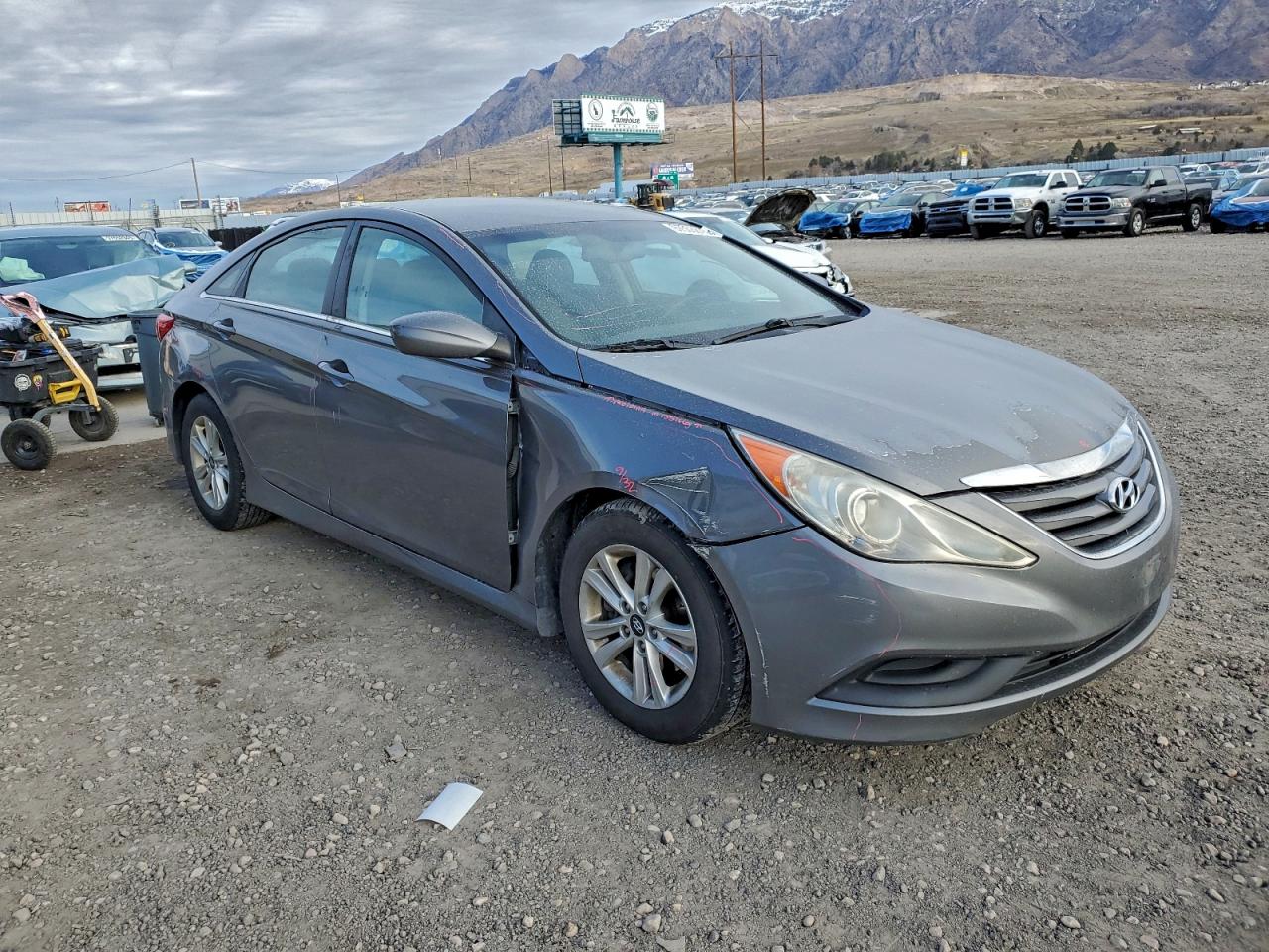 2014 HYUNDAI SONATA GLS photo 4