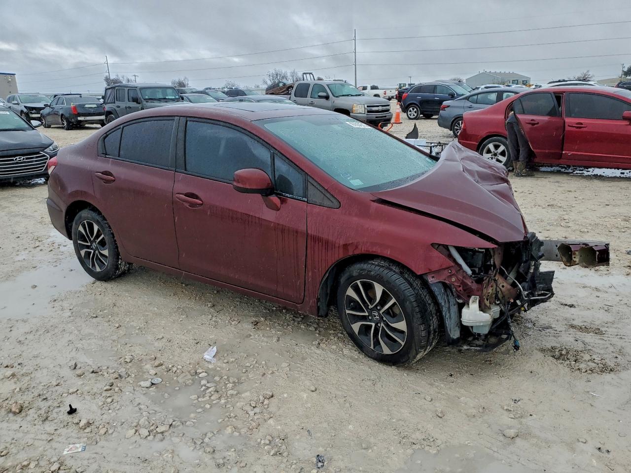 2013 HONDA CIVIC EX photo 4