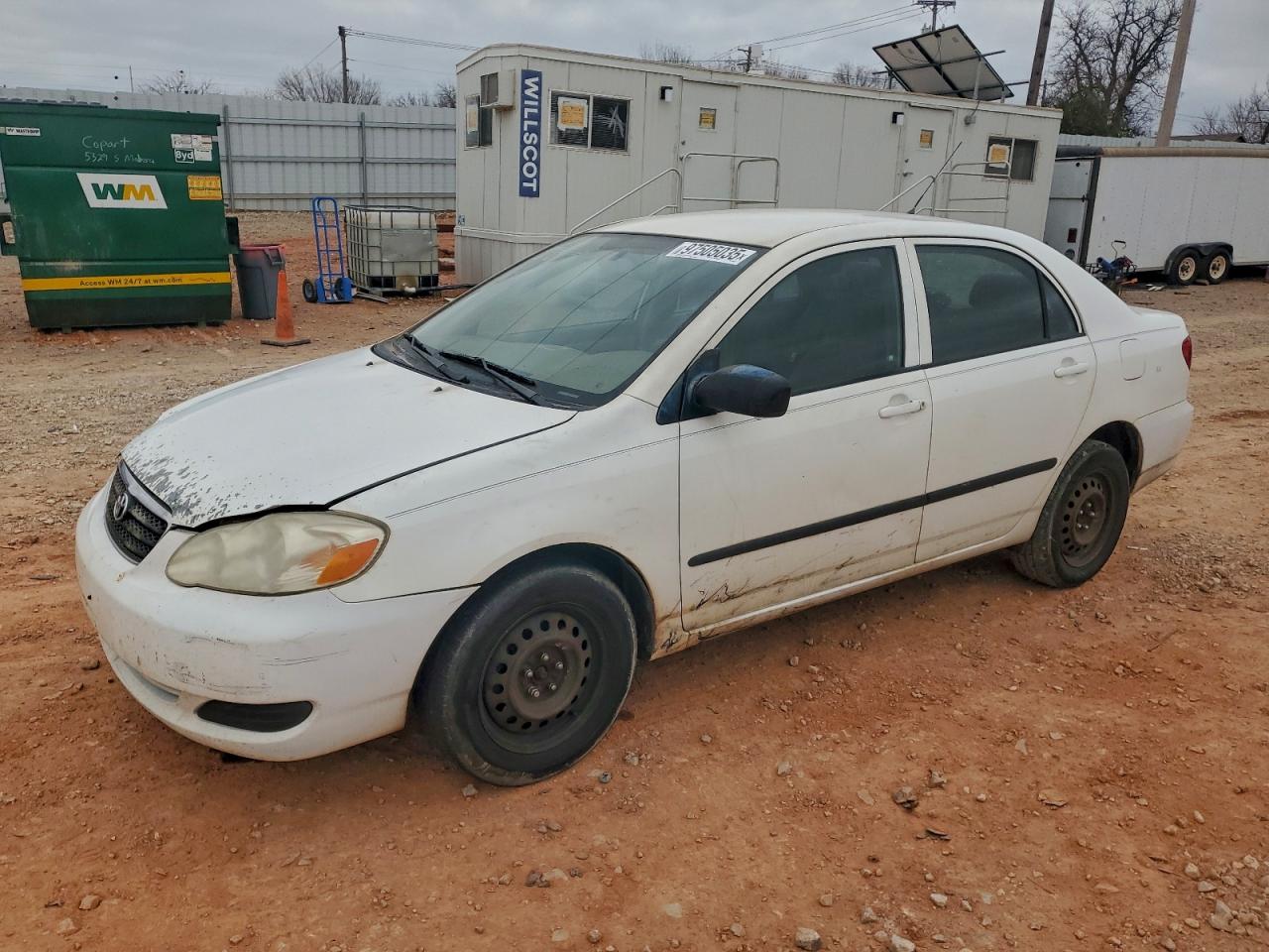 2008 TOYOTA COROLLA CE — MECHANICAL damage — photo 1
