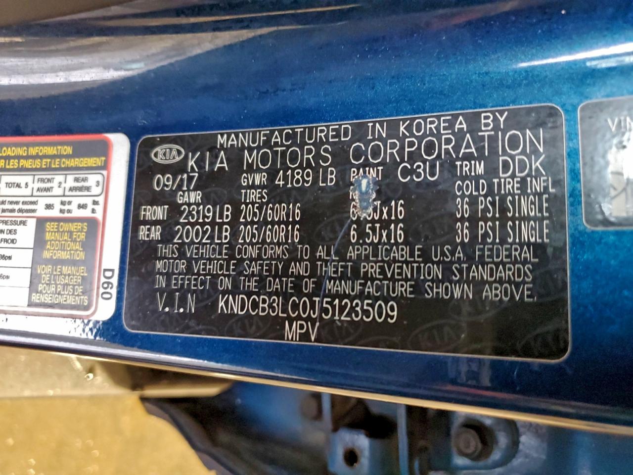 2018 KIA NIRO FE photo 12